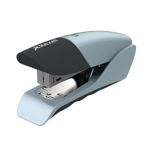 REXEL GAZELLE HALF STRIP STAPLER 20 SHEET SILVER/BLACK 21007