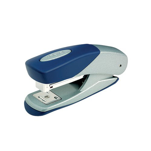 REXEL MATADOR HALF STRIP STAPLER BLUE/SILVER 2100951