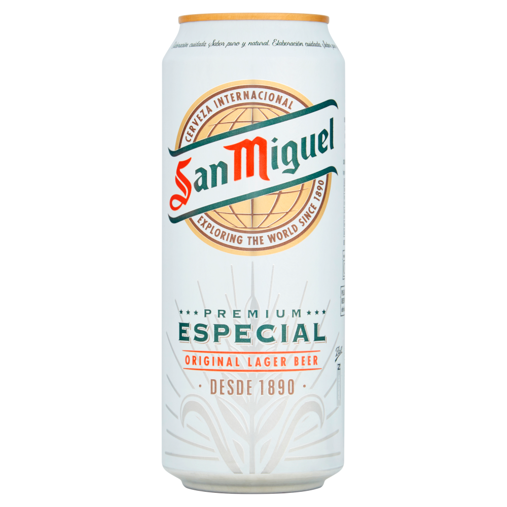 SAN MIGUEL BEER CANS (500ml) x 24