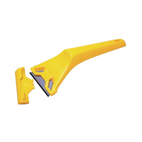STANLEY GLASS SCRAPER 170MM YELLOW 0-28-590