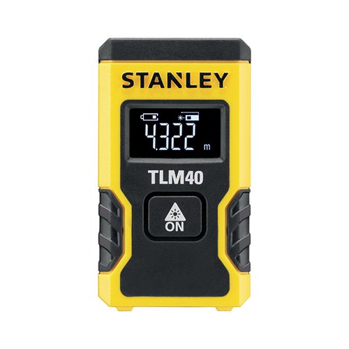 STANLEY POCKET LASER DISTANCE MEASURE 12M YELLOW/BLACK STHT77666-0