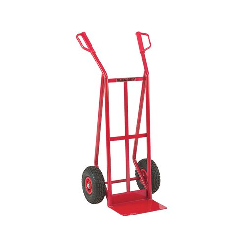 RED GENERAL PURPOSE HAND TRUCK PNEUMATIC TYRES 308074