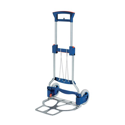 LIGHTWEIGHT FOLDING TRUCK 480X490X1010MM SILVER/BLUE 312504