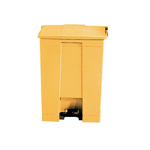 30.5L STEP-ON CONTAINER YELLOW 324301