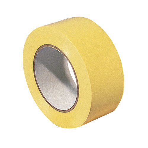 VFM YELLOW LANE MARKING TAPE 33M (PACK OF 6) 372877
