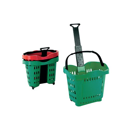 GIANT SHOPPING BASKET/TROLLEY GREEN SBY20755