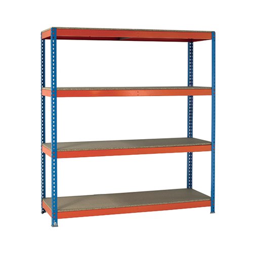 VFM ORANGE/ZINC HEAVY DUTY BOLTLESS SHELVING 379030