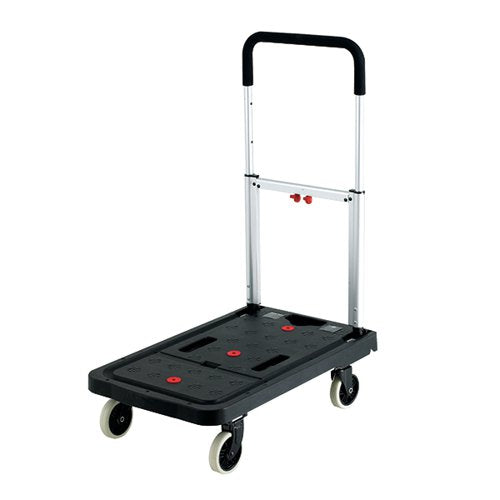 FOLDING PLATFORM TRUCK BLACK 380088