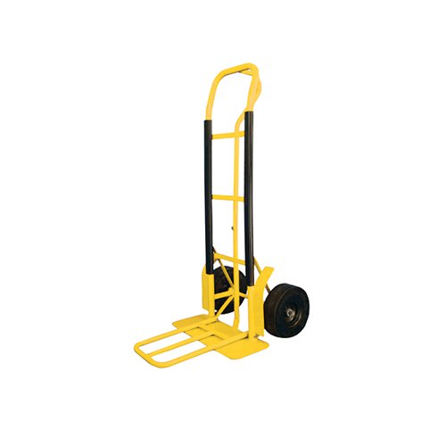 HAND TRUCK STEEL/POLYURETHANE YELLOW 388908