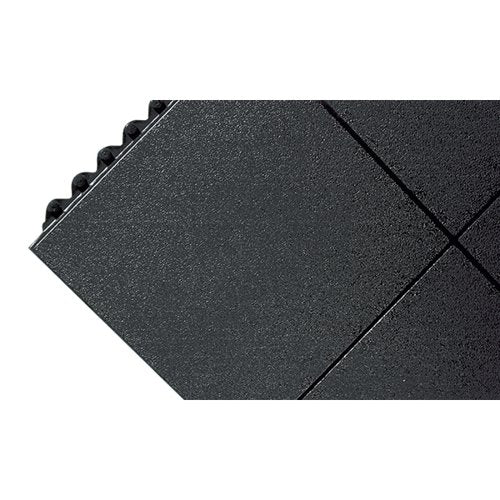 ALL-PURPOSE ANTI-FATIGUE MODULAR MAT SOLID SURFACE BLACK 312