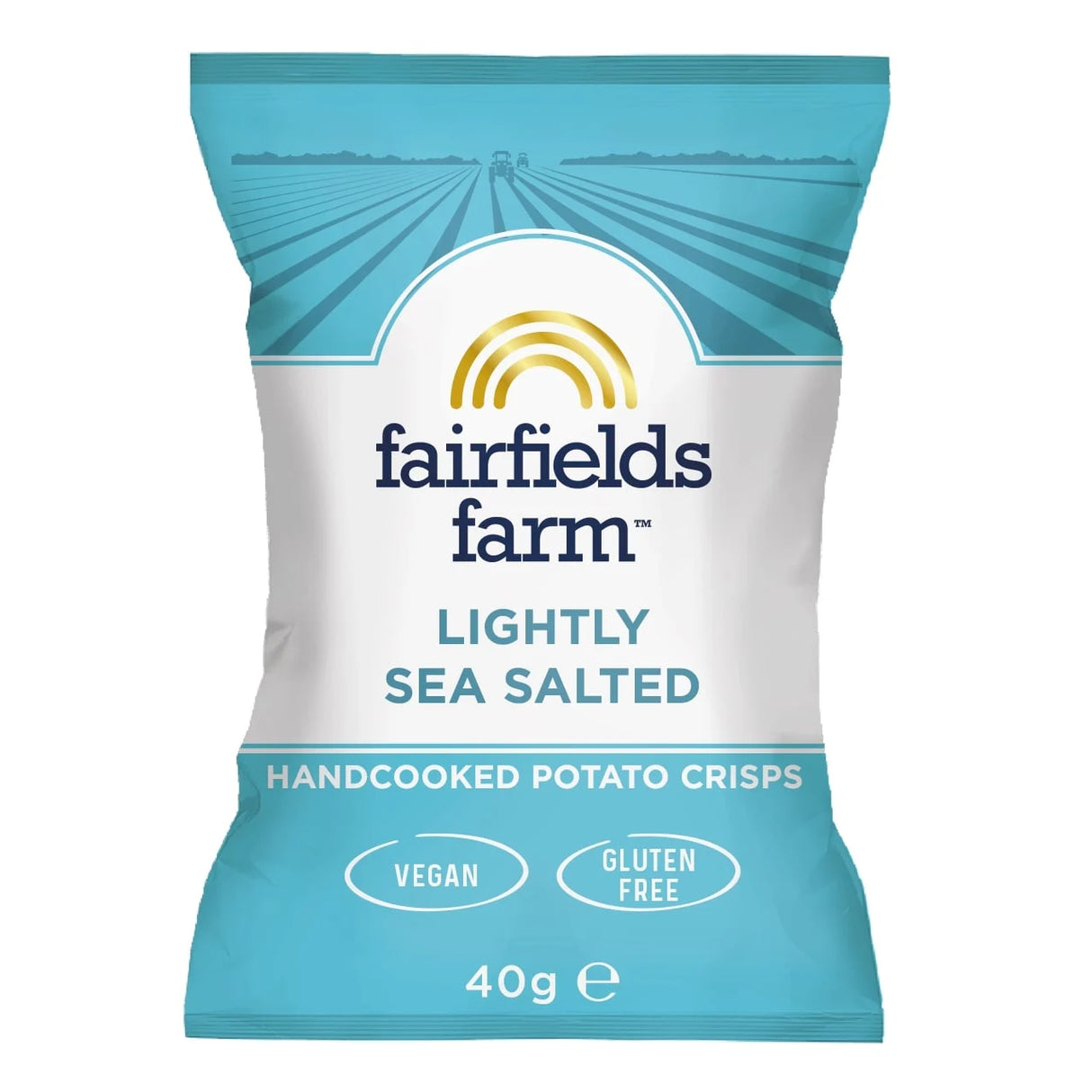 FAIRFIELDS FARM CRISPS LIGHTLY SEA SALTED (40g) x 36