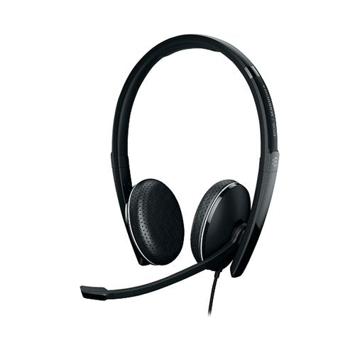 EPOS ADAPT 165 UC STEREO USB HEADSET WITH 3.5MM JACK BLACK 1