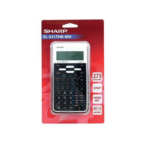 SHARP BLACK EL-531XH SCIENTIFIC CALCULATOR EL531THBWH