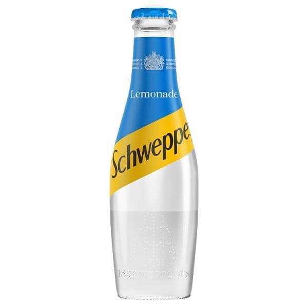 SCHWEPPES LEMONADE MIXER BOTTLES (200ml) x 24