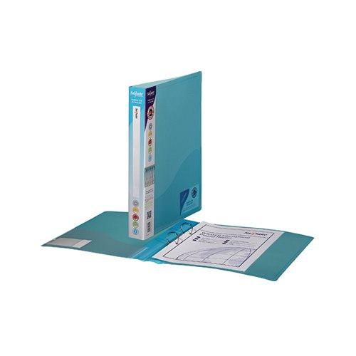SNOPAKE 2 RING BINDER 25MM A4 BLUE (PACK OF 10) 10180