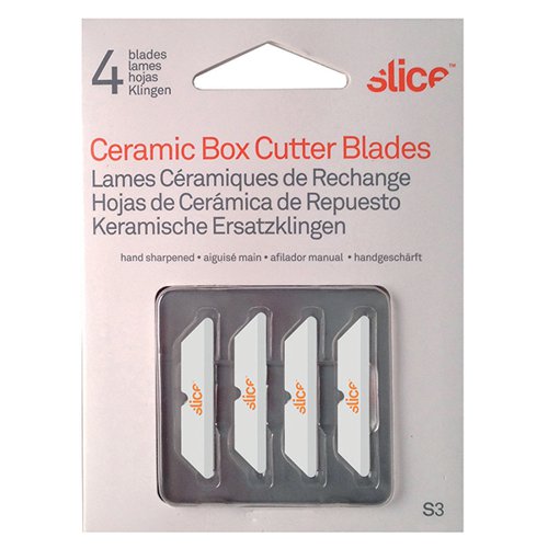 SLICE BLADES FOR BOX CUTTERS 34MM (PACK OF 4) 10404