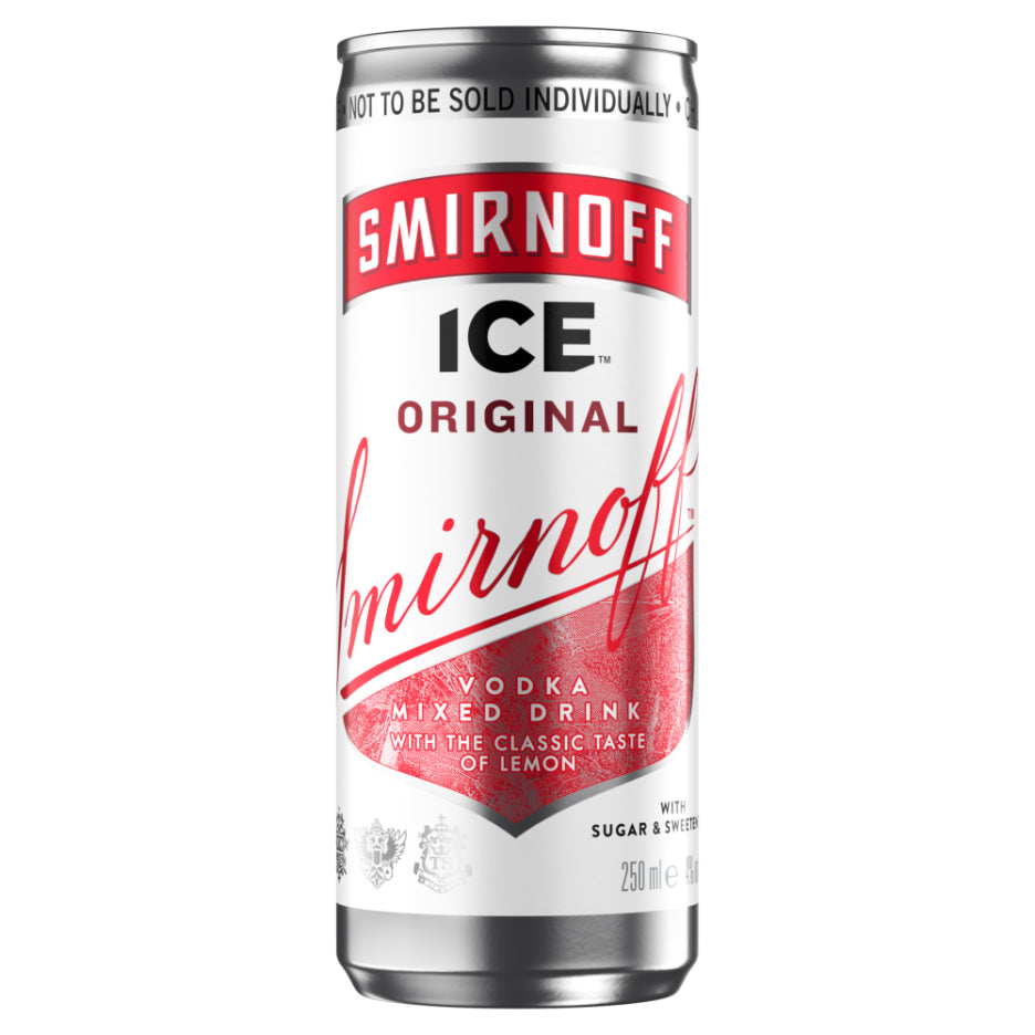 SMIRNOFF ICE CANS (250ml) x 12