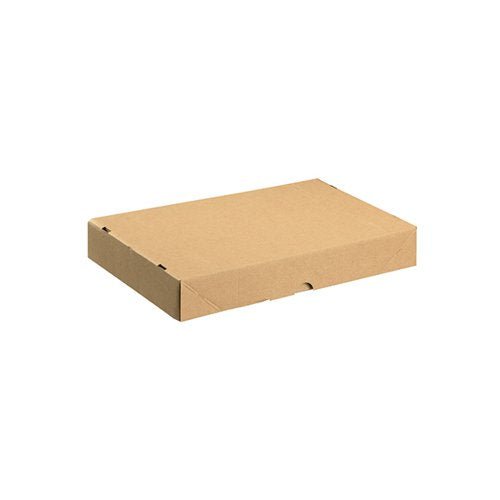CARTON WITH LID 305X215X50MM BROWN (PACK OF 10) 144666114