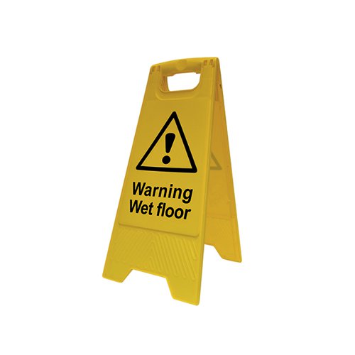 SPECTRUM INDUSTRIAL HEAVY DUTY A BOARD WARNING WET FLOOR 470