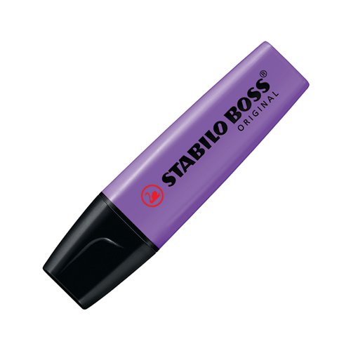STABILO BOSS ORIGINAL HIGHLIGHTER LAVENDER (PACK OF 10) 70/5