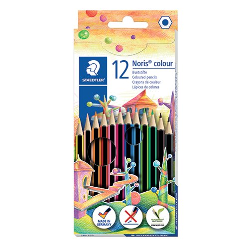 STAEDTLER NORIS COLOUR COLOURING PENCILS 10X12 (PACK OF 120)