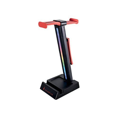 SUREFIRE VINSON N1 DUAL BALANCE GAMING RGB HEADSET STAND BLA