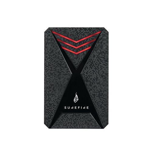 SUREFIRE BUNKER GAMING SSD USB 3.2 GEN 1 1TB BLACK 25+ GAMES