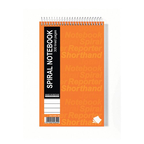 SILVINE RULED SPIRAL BOUND SHORTHAND NOTEPAD 127X203MM (PACK