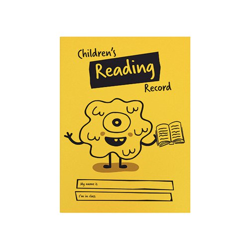 SILVINE CHILDRENS READING RECORD A5 YELLOW (PACK OF 25) EX21