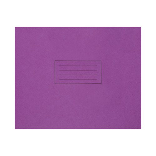 SILVINE HANDWRITING BOOK 165X203MM PURPLE (PACK OF 25) EX190