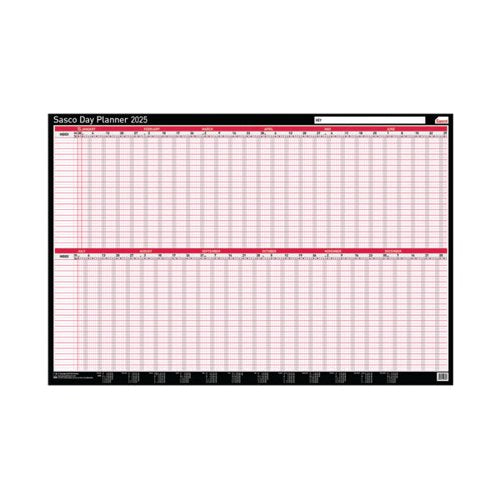 SASCO DAY PLANNER MOUNTED 2025 SY1076125