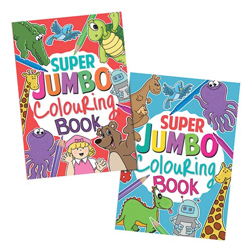 ARTBOX JUMBO COLOURING BOOK (PACK OF 6) 4049