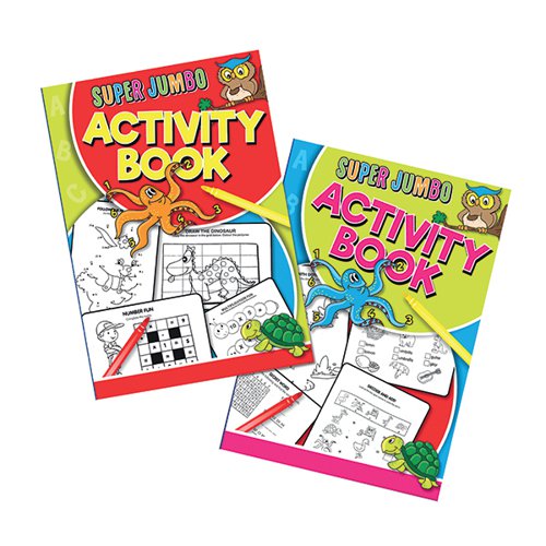 ARTBOX SUPER JUMBO ACTIVITY BOOK (PACK OF 6) 4052