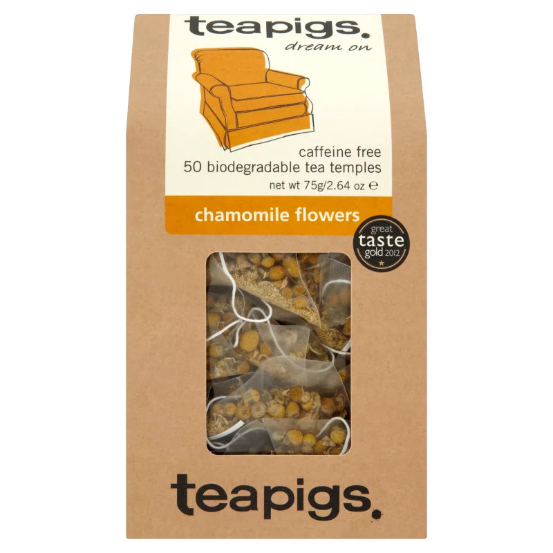 TEAPIGS CHAMOMILE FLOWERS x (50 TEA TEMPLES)