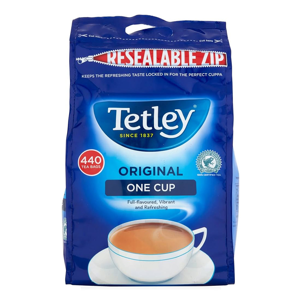 TETLEY ORIGINAL ONE CUP TEA BAGS (440 bags)