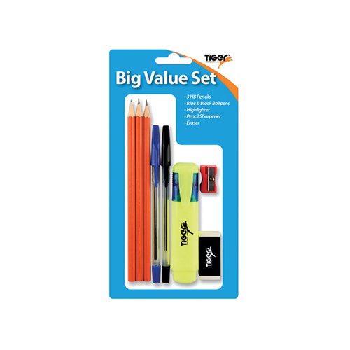 BIG VALUE STATIONERY SET (12 PACK) 302264