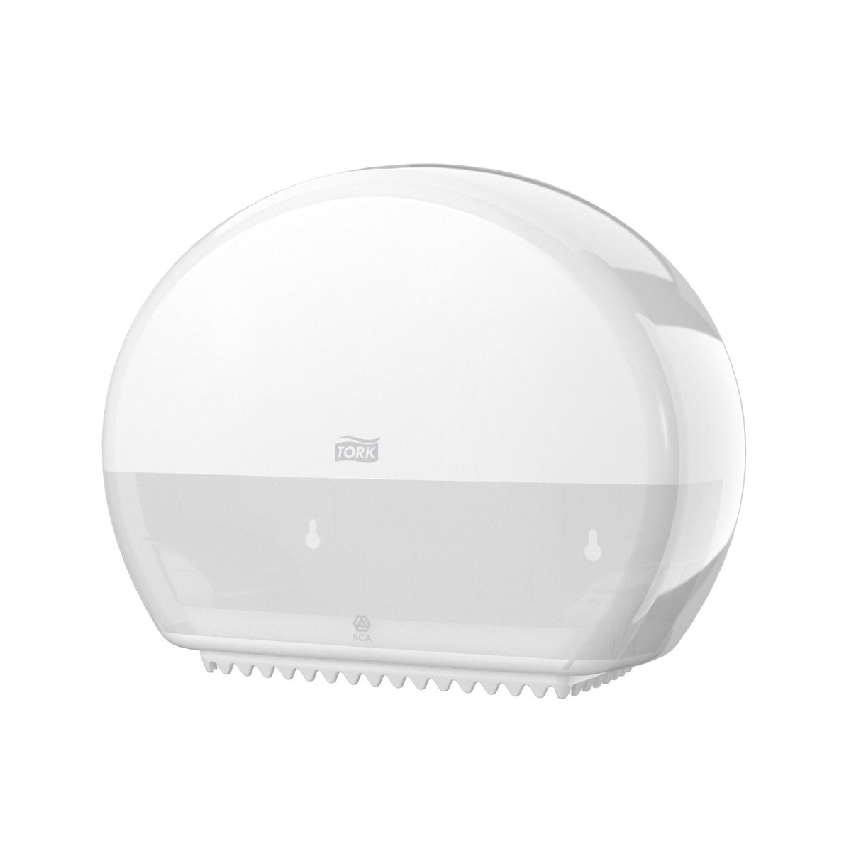 TORK MINI JUMBO TOILET ROLL DISPENSER (T2) WHITE