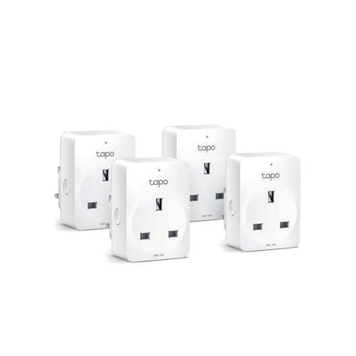 TP-LINK TAPO P100 MINI SMART WI-FI PLUG WHITE (PACK OF 4) TAPO P100-4-PACK