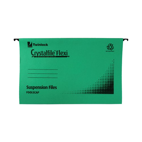 REXEL CRYSTALFILE FLEXI STANDARD SUSPENSION FILES FOOLSCAP G