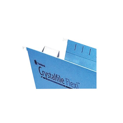 REXEL CRYSTALFILE FLEXI TAB INSERTS WHITE (PACK OF 50) 30000