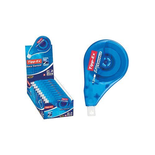 TIPP-EX EASY CORRECT CORRECTION TAPE (PACK OF 10) 829035
