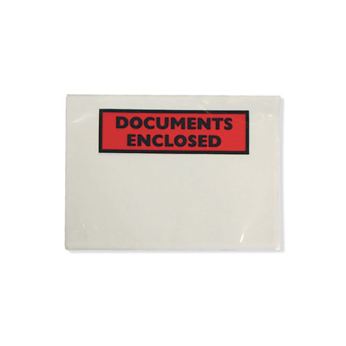 GOSECURE SELF ADHESIVE DOCUMENT ENVELOPES A6 DOCUMENTS ENCLO