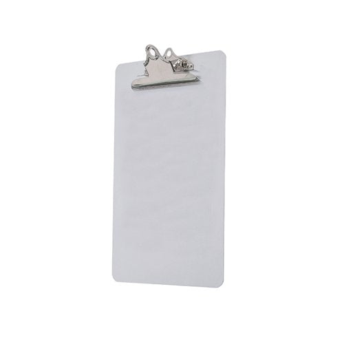 SECO ACRYLIC CLIPBOARD WITH HOOK CHDCH-FS-SS