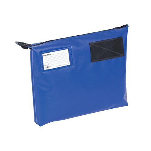 GOSECURE MAILING POUCH 381X336MM BLUE GP1B