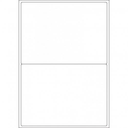 VALUEX 199.6X143.5MM WHITE MULTIPURPOSE LABELS, 2 PER A4 SHEET (Pack of 200)