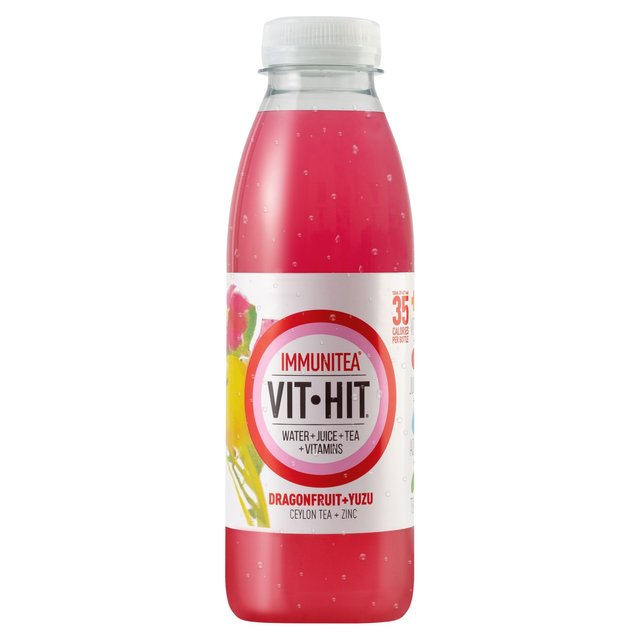 VITHIT IMMUNITEA DRAGONFRUIT VITAMIN WATER BOTTLES (500ml) x 12