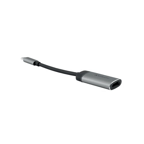 VERBATIM USB-C TO HDMI 4K ADAPTOR WITH 10CM CABLE 49143