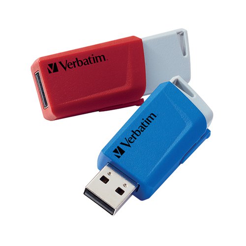 VERBATIM STORE AND CLICK USB 3.2 32GB (2 PACK) 49308