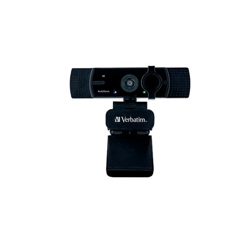 VERBATIM AWC-03 ULTRA HD 4K AUTOFOCUS WEBCAM DUAL MICROPHONE