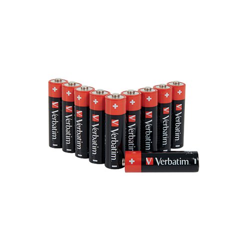VERBATIM AA BATTERY PREMIUM ALKALINE HANGCARD (PACK OF 10) 4